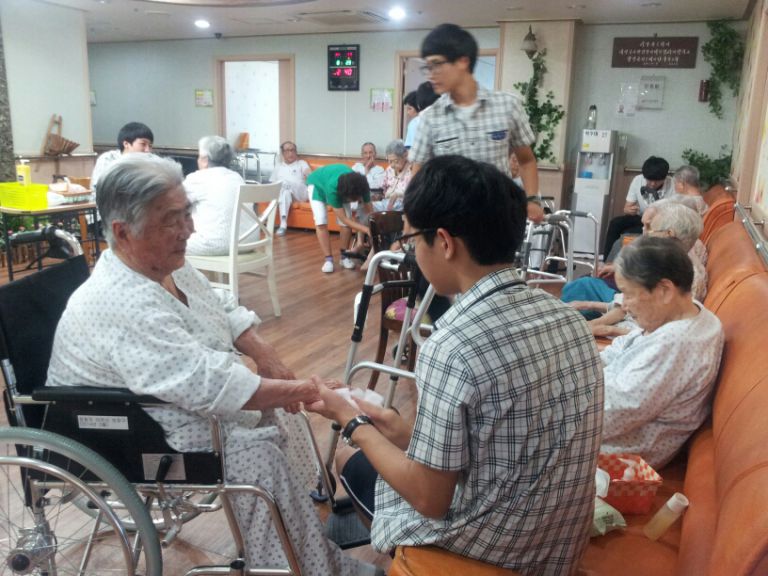 8월29일 상원고 봉사 동아리