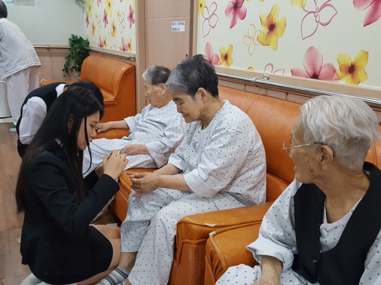 4월20일 상원고 뷰티봉사