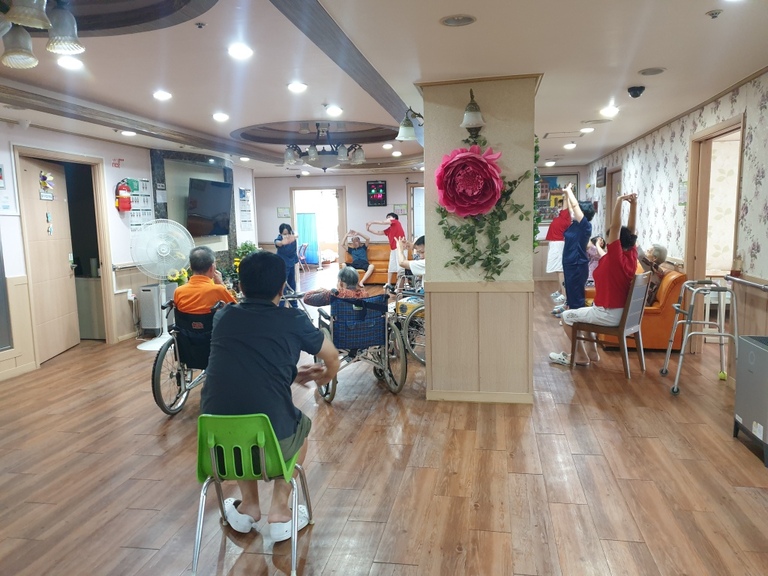 10월1일 체조교실