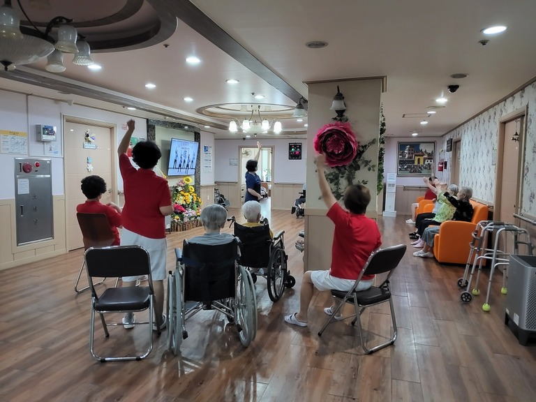 10월 1일 체조교실(신체기능)