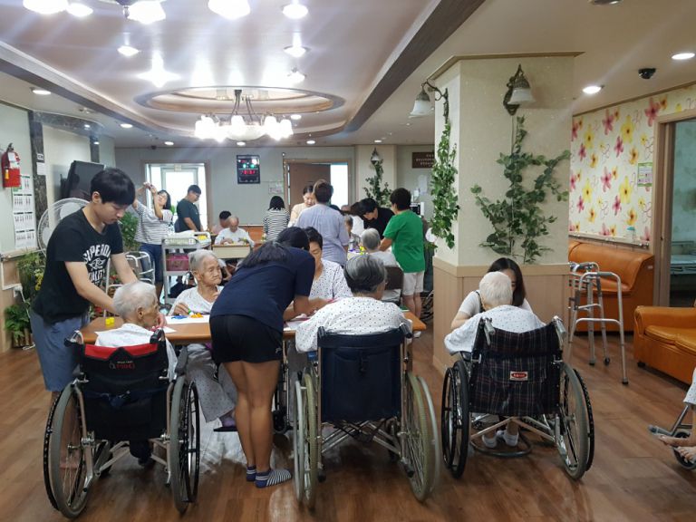 8월19일 부천시 가족봉사단