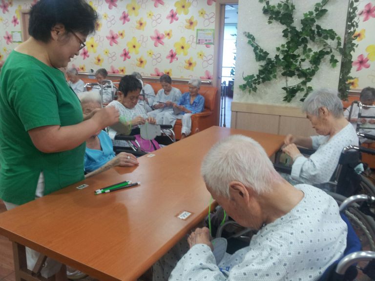 7월 23일 수박 바느질 하기