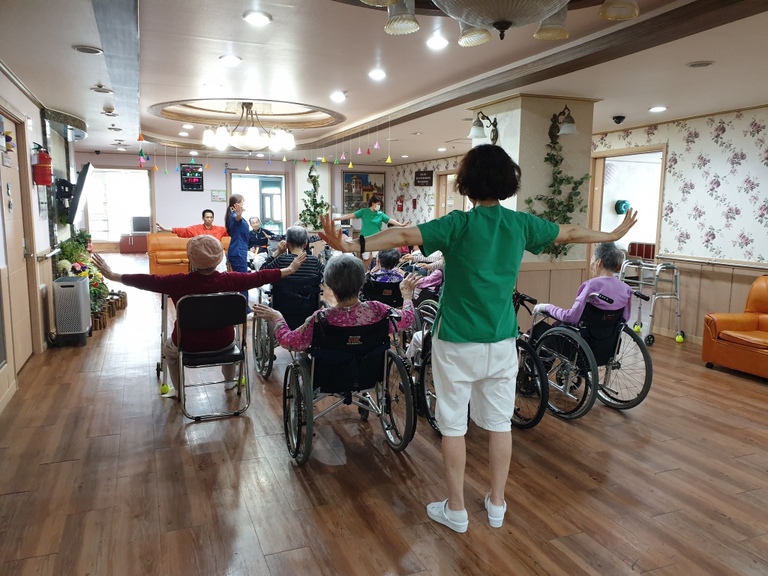 6월2일  체조교실