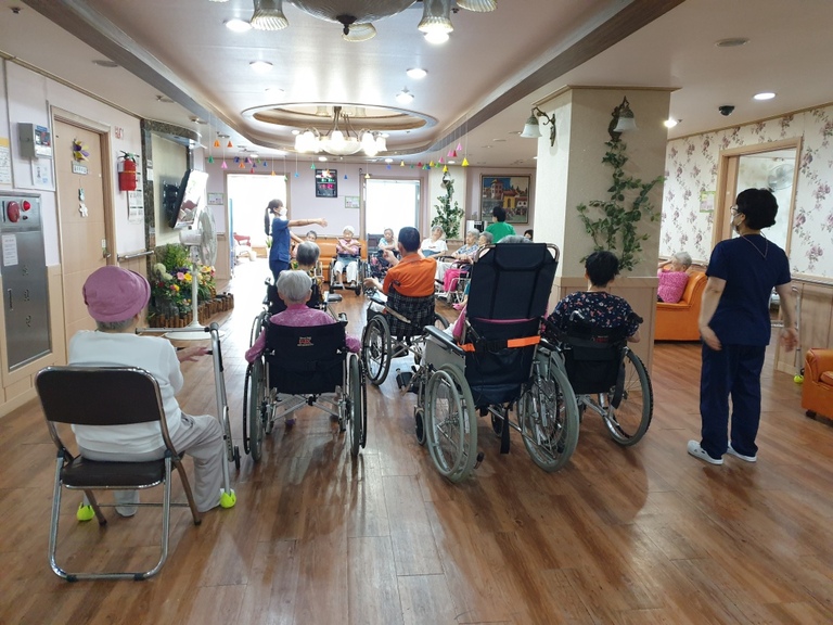 8월31일 체조교실