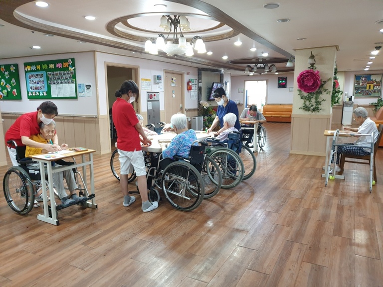 8월26일 튤립접기