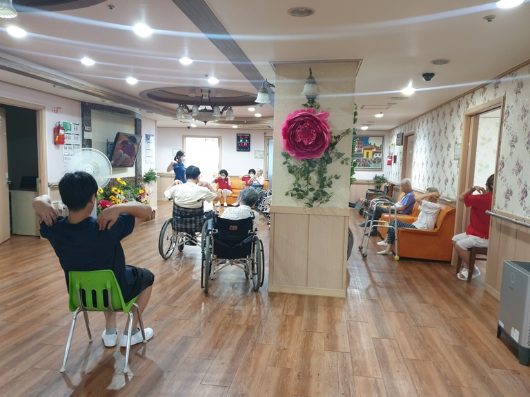 8월1일 체조교실