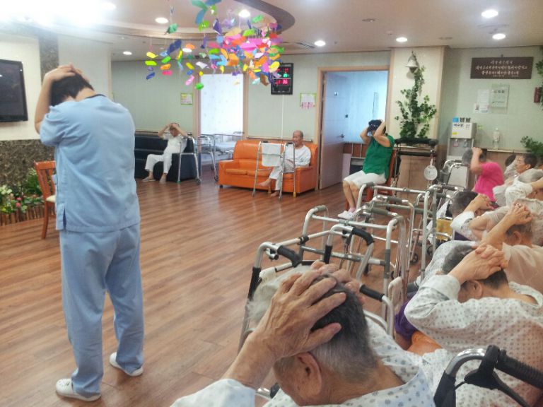 7월25일 체조교실