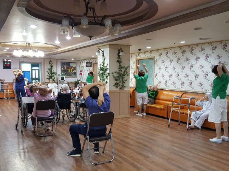 8월28일 체조교실