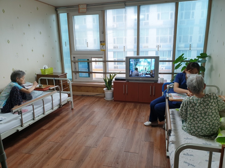 7월27일 수박 물감 찍기