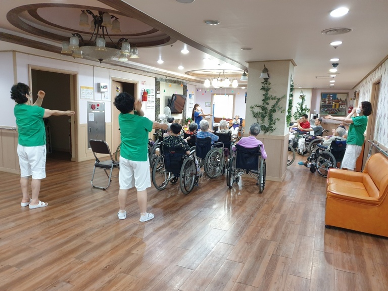 7월28일 체조교실