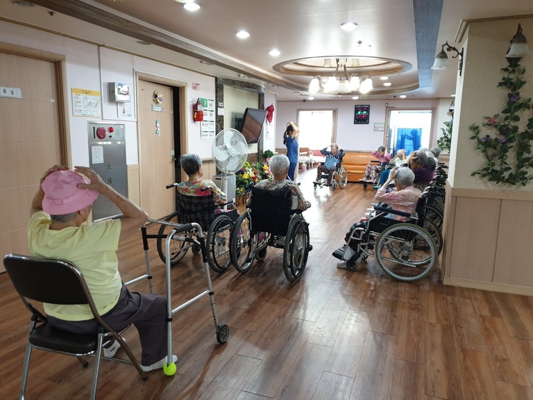 6월29일 체조교실