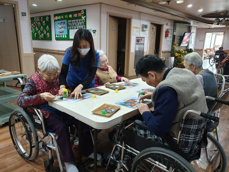 2월3일 동백꽃 퍼즐 맞추기