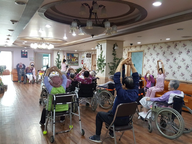 11월1일 체조교실