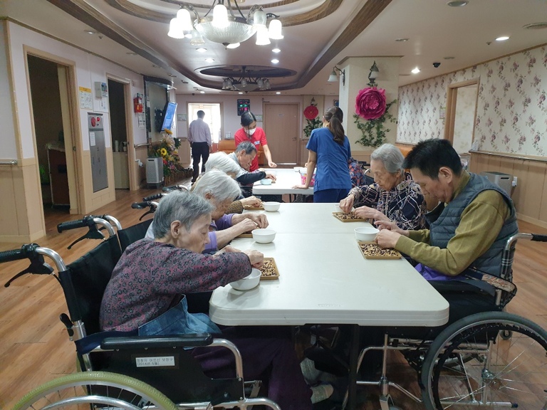 10월21일 콩 고르기