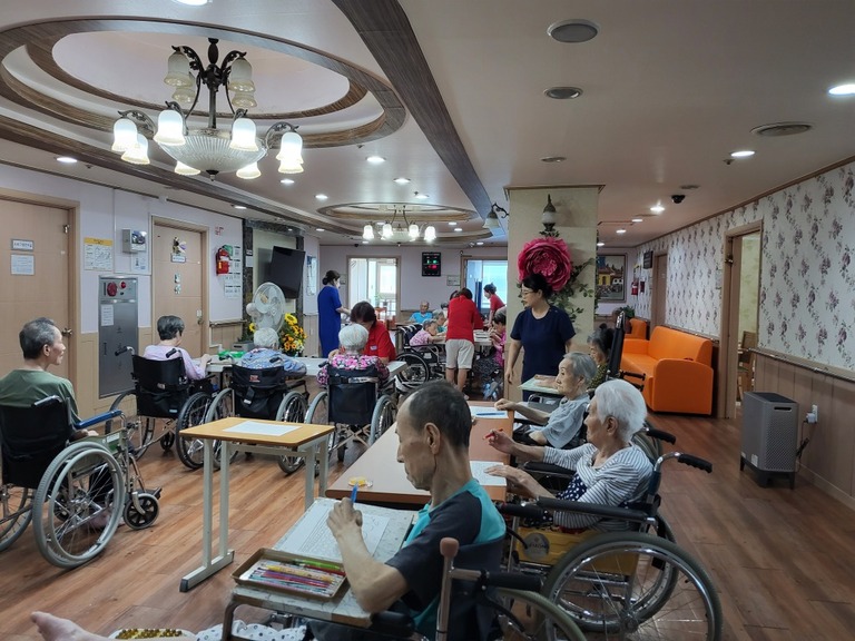 6월30일 담쟁이 만들기(인지기능)