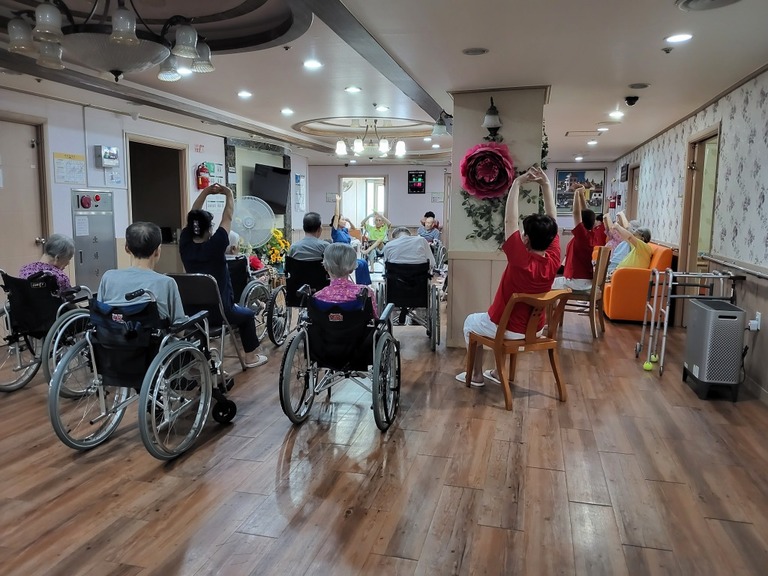 7월30일 체조교실(신체기능)