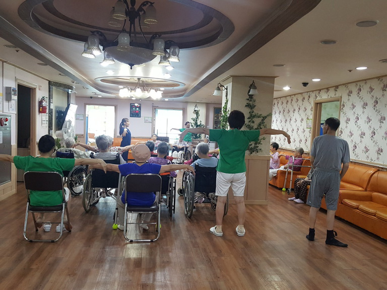 7월30일 체조교실