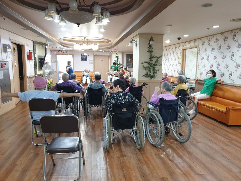 8월4일 체조교실