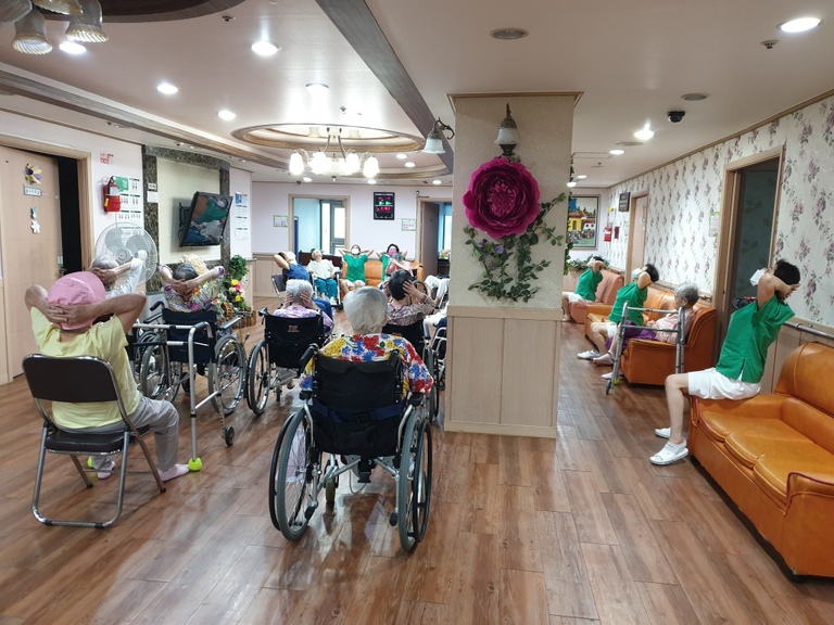 8월31일 체조교실