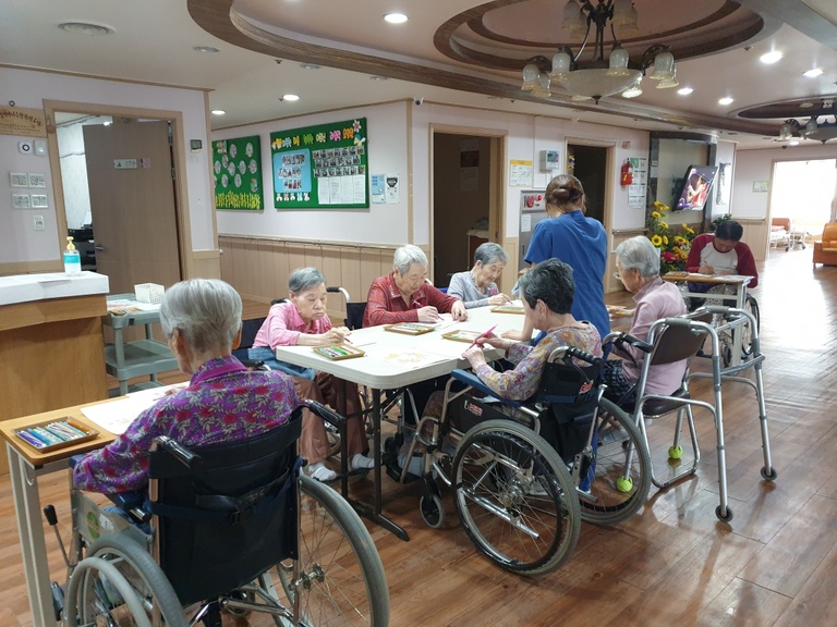 10월6일 가을풍경 색칠하기