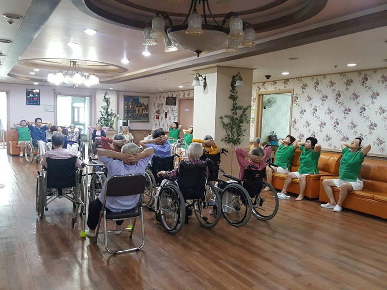 10월1일 체조교실