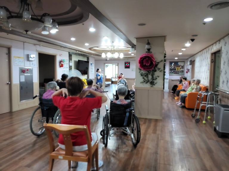 8월6일 체조교실(신체기능)