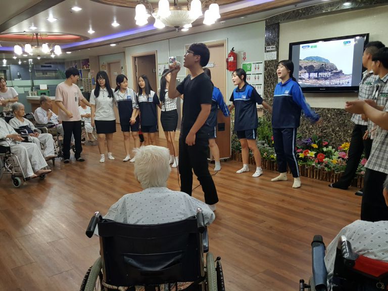 9월7일 상원고 뷰티봉사