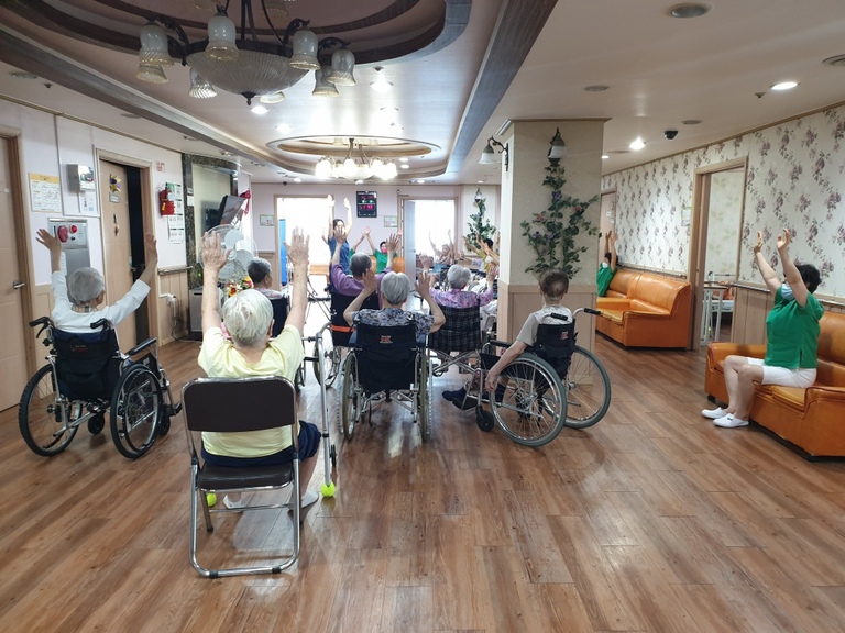 8월3일 체조교실