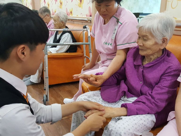 5월4일 상원고 뷰티봉사