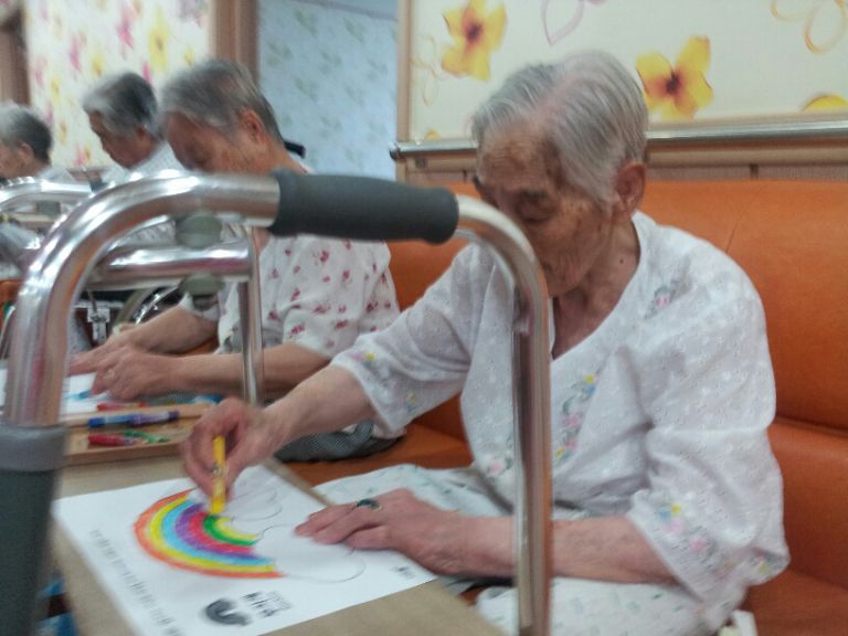 6월10일 무지개그리기