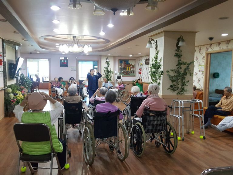 10월10일 체조교실