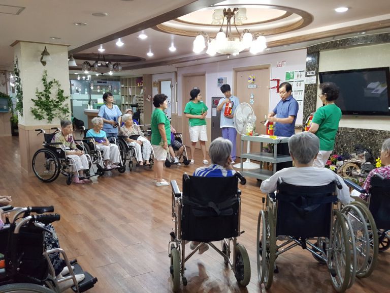 9월10일 소방안전교육,재난상황대응훈련