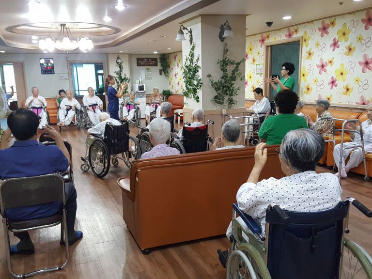 8월10일 체조교실