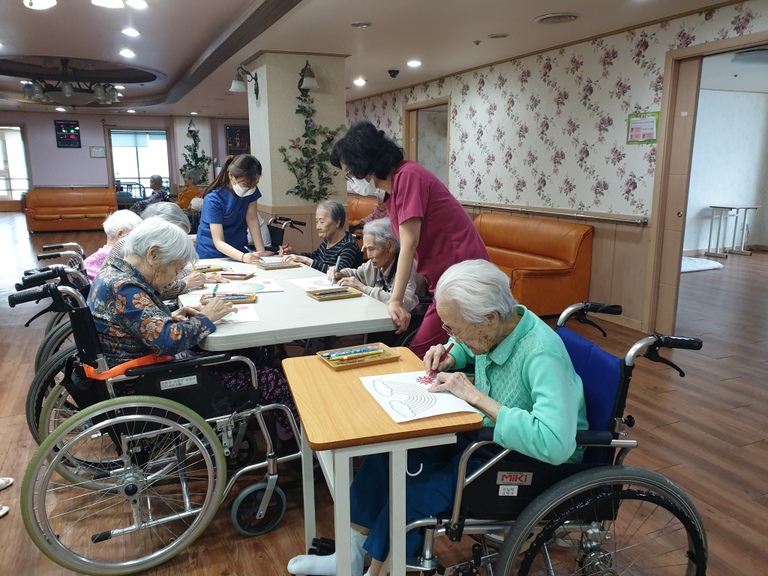 4월12일 무지개 그리기