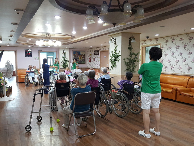 7월9일 체조교실