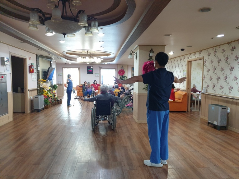 10월12일 체조교실