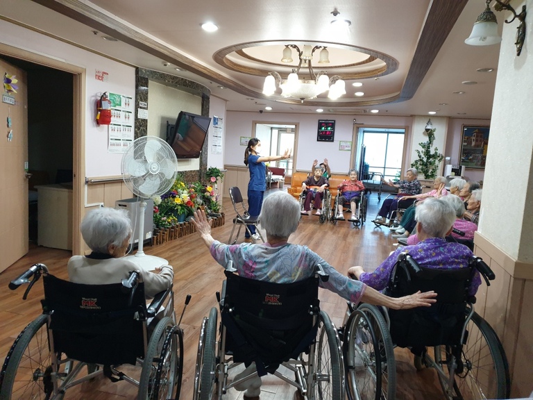 6월15일 체조교실