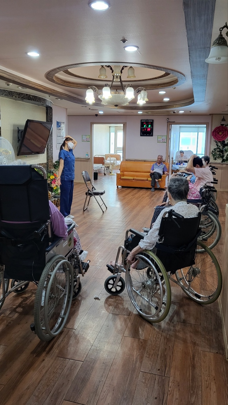 8월8일 체조교실