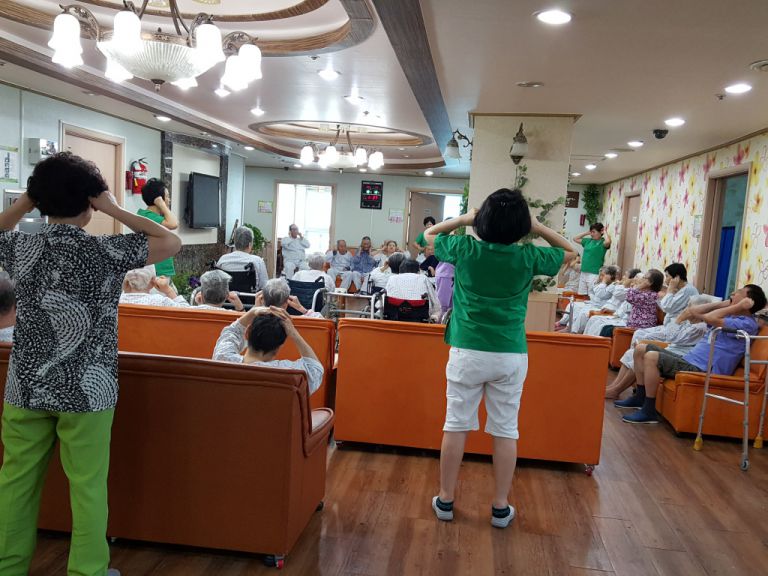 10월13일 체조교실