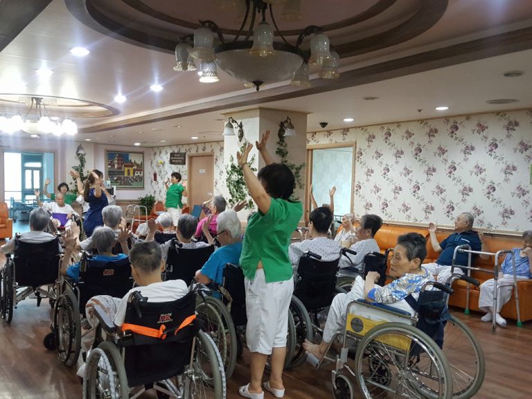 7월10일 체조교실