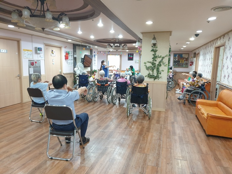 7월14일 체조교실