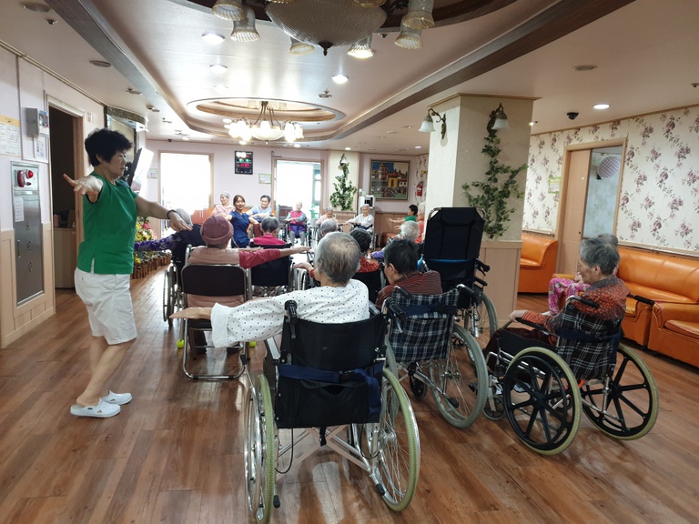 10월15일 체조교실