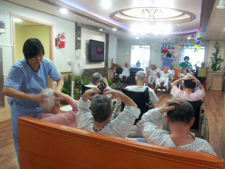 7월18일 체조교실