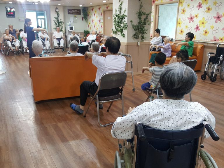 8월17일 체조교실