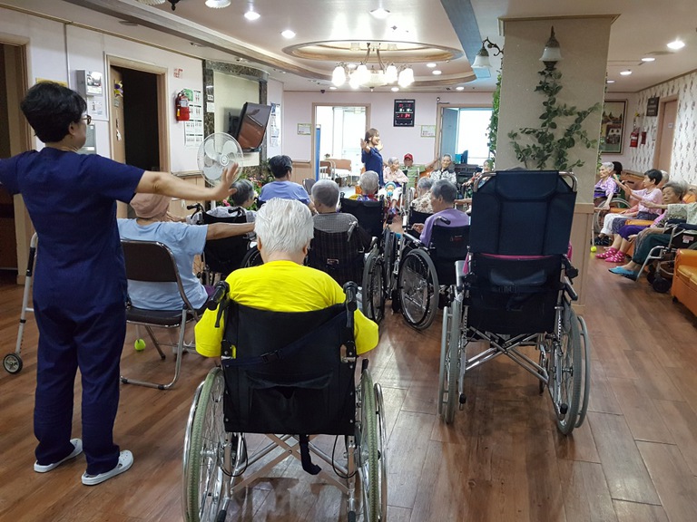 8월13일 체조교실