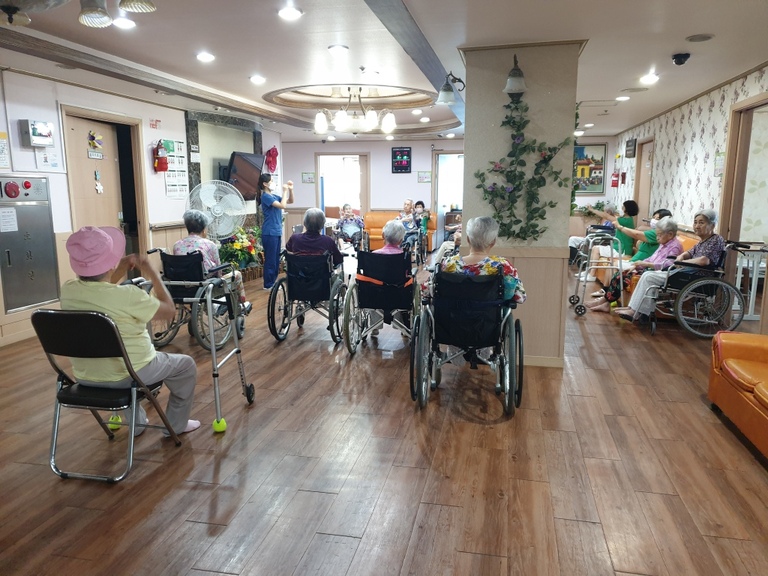 7월13일 체조교실