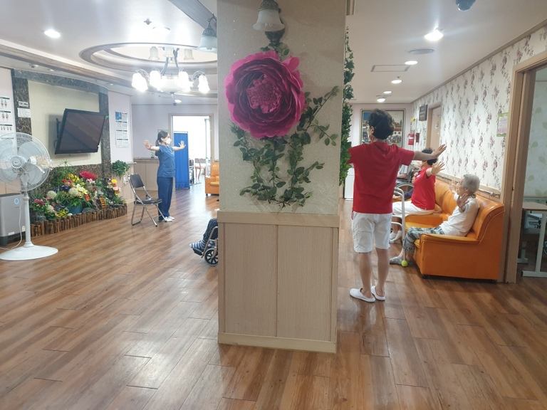 8월16일 체조교실