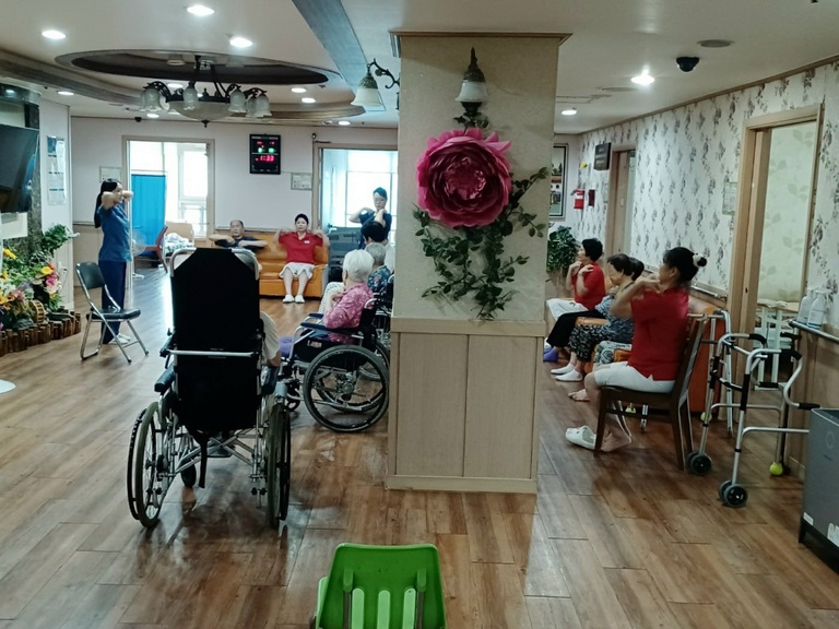 8월13일 체조교실