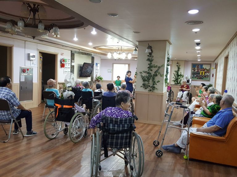 8월14일 체조교실