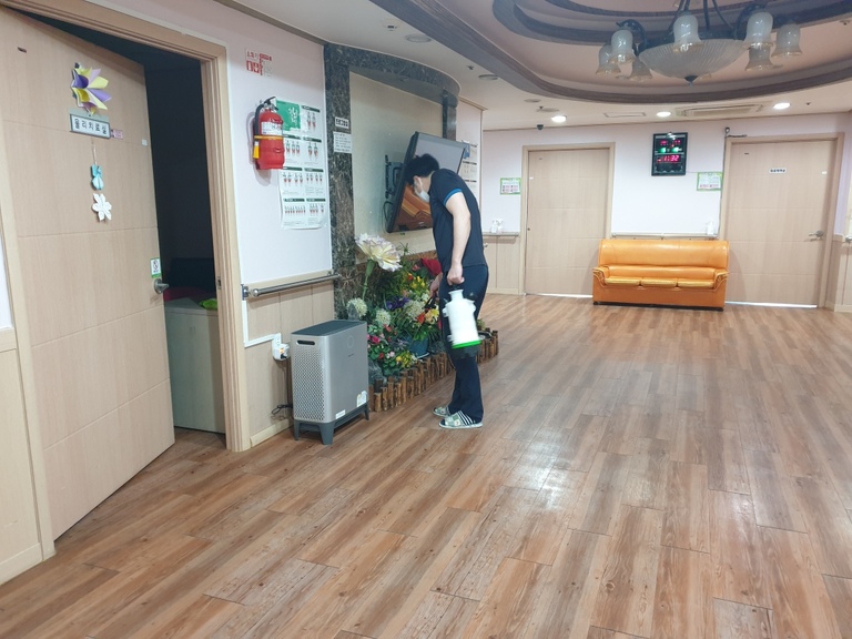 5월19일 정기소독